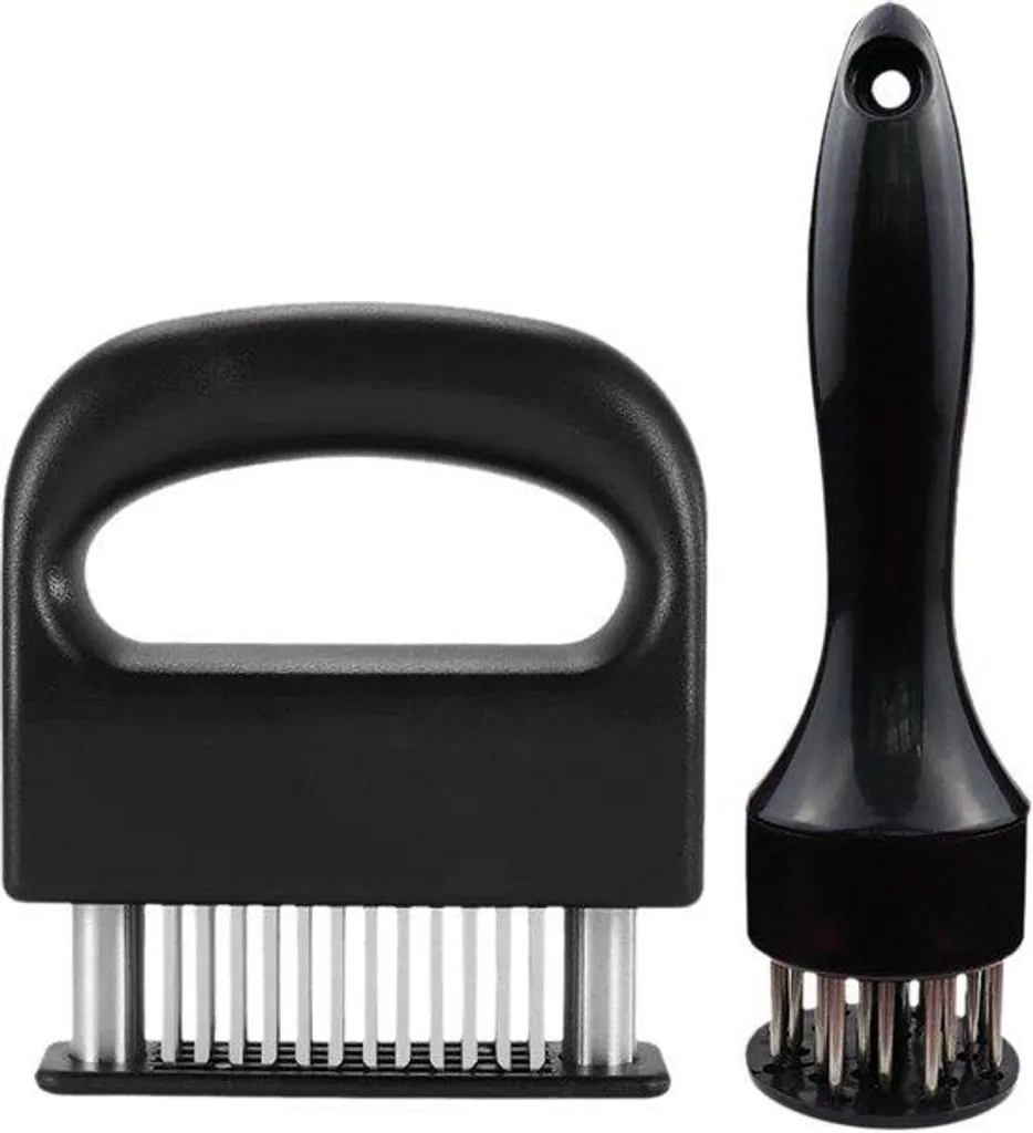 Marteau à viande inox robuste avec manche confort pour cuisine maison
