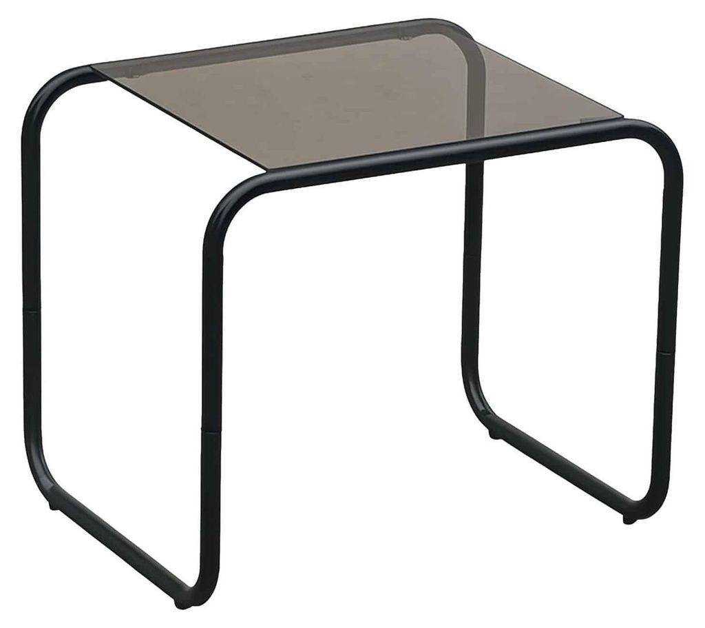 Leitmotiv - Beistelltisch Ventana - Schwarz - 50x40x45cm
