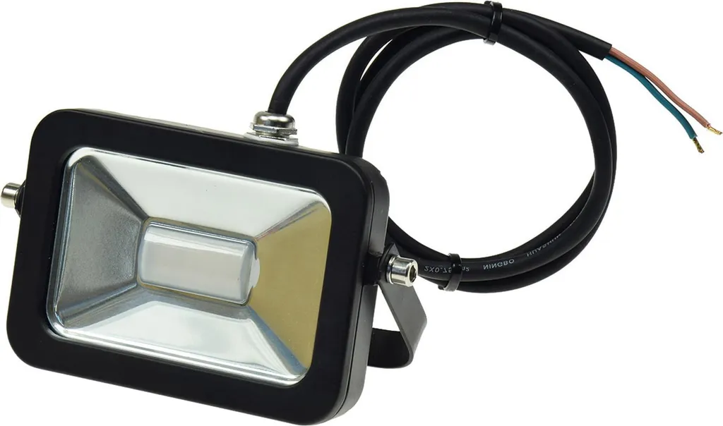 ChiliTec Proiettore LED SlimLine 10W 12-24V IP65 | Faretto 4000K Neutro