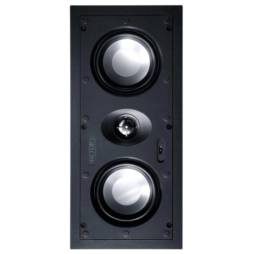 Canton InWall 845, 1.0 Kanäle, 50 W, 50 - 40000 Hz, 8 Ohm, Schwarz