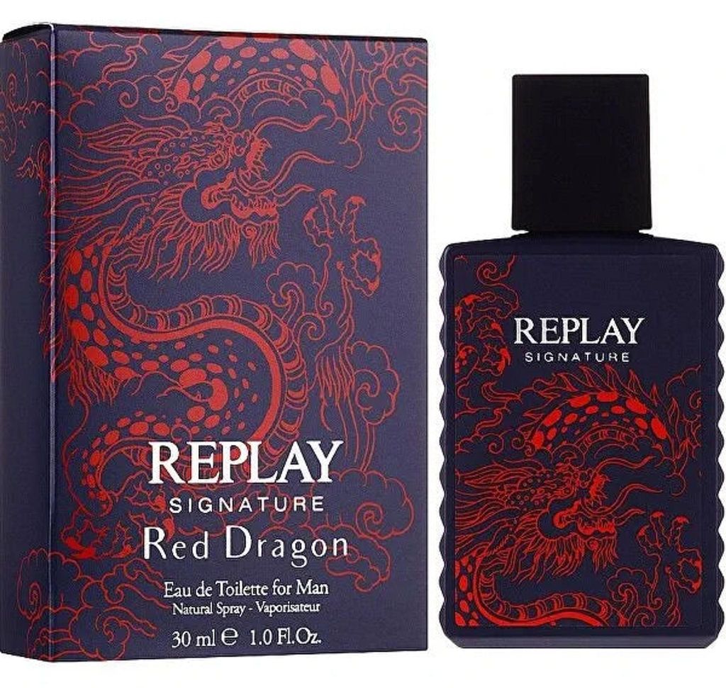 Replay Signature Red Dragon EDT 50 ml–Pánský parfém, Obrázek produktu 