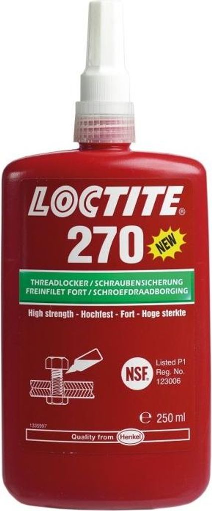 Loctite 270 Hochfeste Schraubensicherung 250 ml