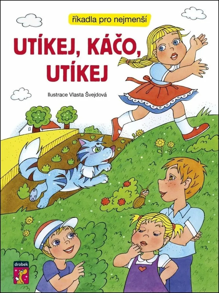 Album Utíkej Káčo utíkej Švejdová - Livre pour éveil culturel enfant