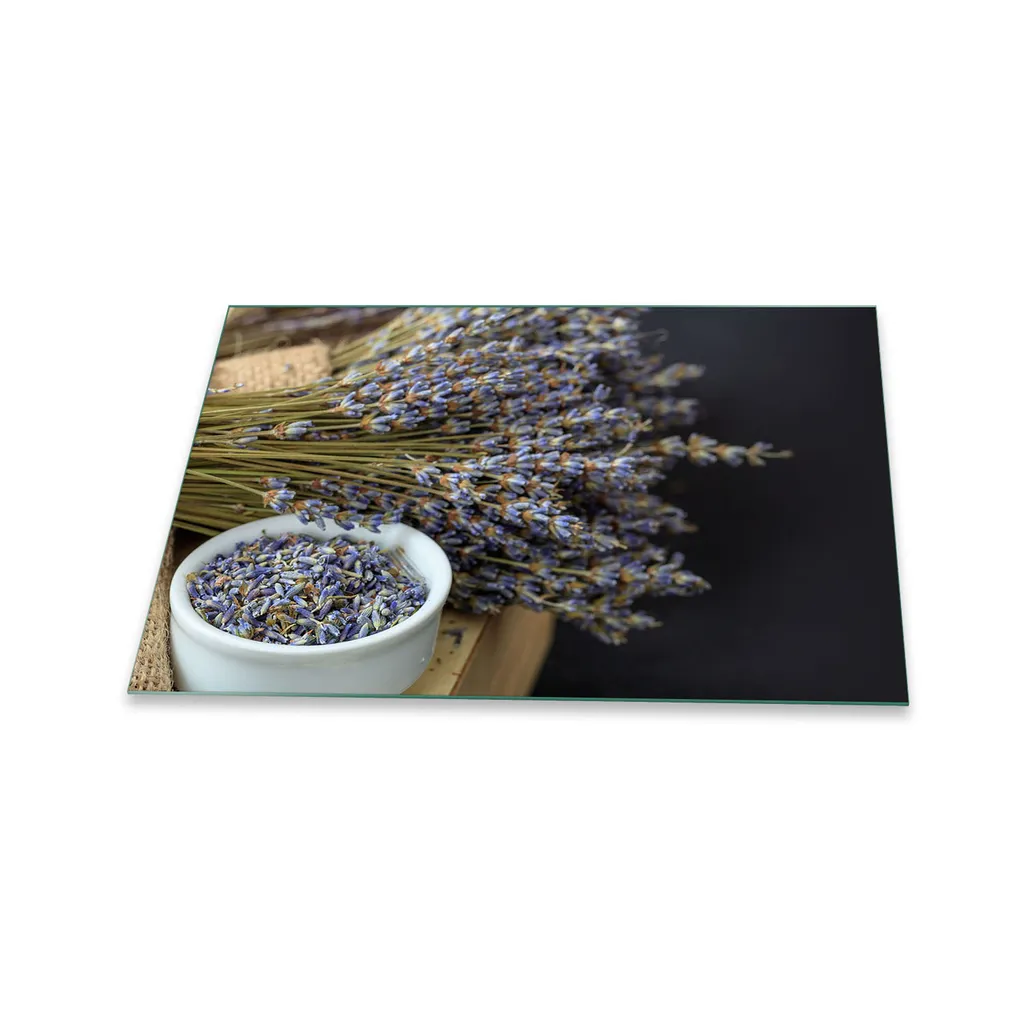 Copertura Vetroceramica 80x52 Lavanda - Vetro Temperato Antigraffio