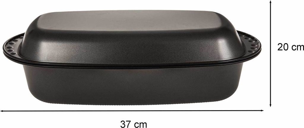 SIDCO Bratenform mit Deckel Backform Auflaufform Produktbild 8