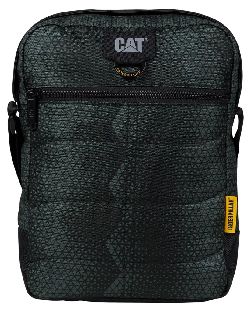 Petite Sacoche Homme Caterpillar Ryan Noire - Sac Bandoulière CAT Pratique