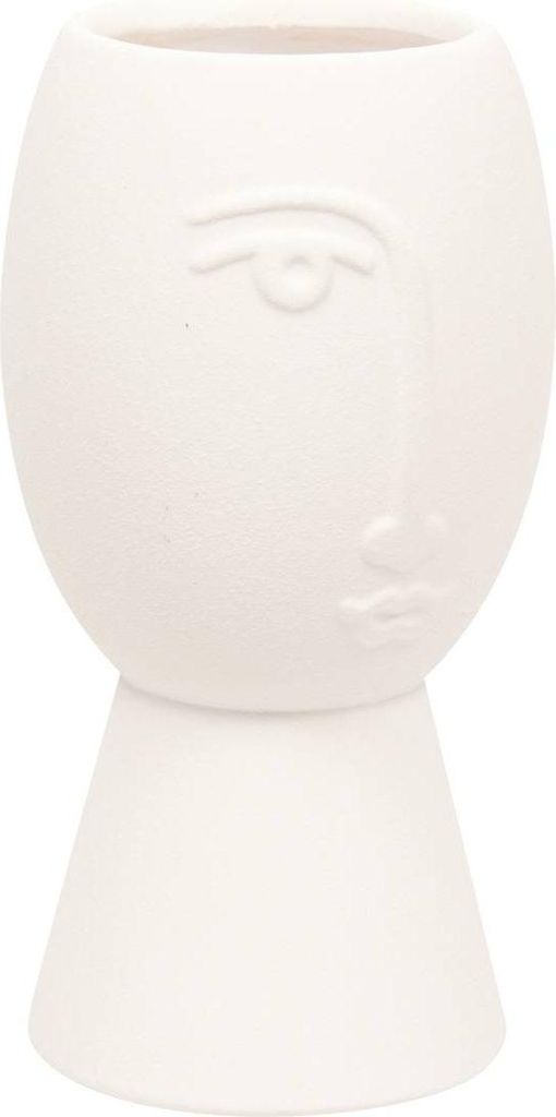 Vase pam gesicht 10,5x10,5x19,8cm - Atmosphera créateur d'intérieur