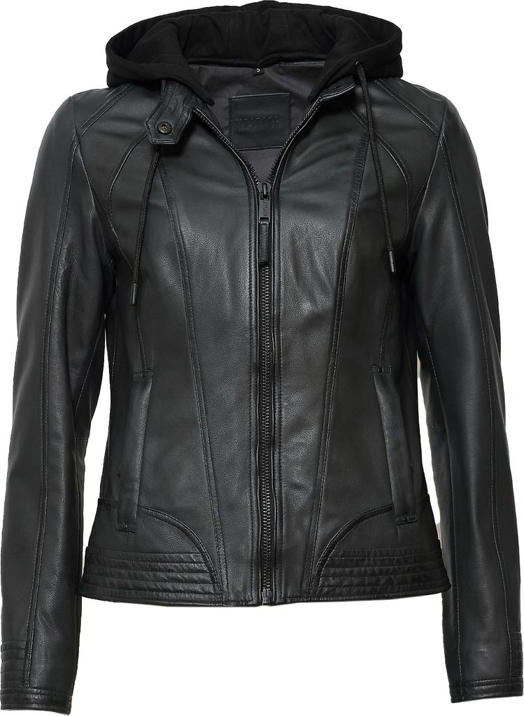 Mustang Lederjacke 31022243 Damen anthra L