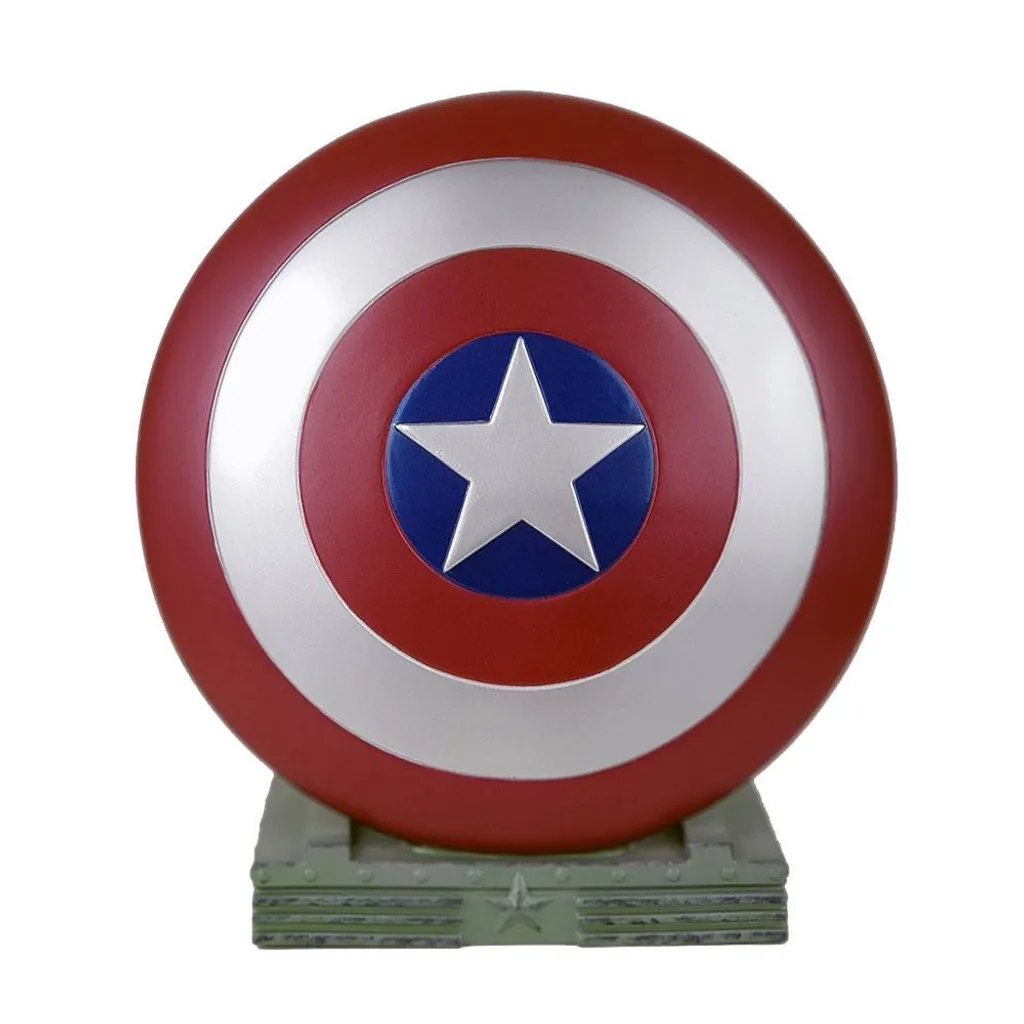 Tirelire Marvel pour Enfant et Adulte - Bouclier Captain America 25cm