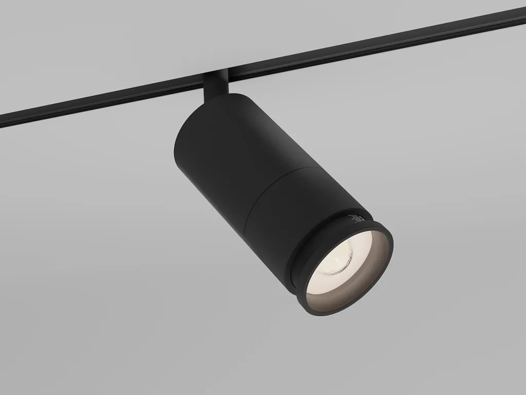 Éclairage sur Rail DALI pour Boutique et Galerie - MAGO ZOOM 10W Noir