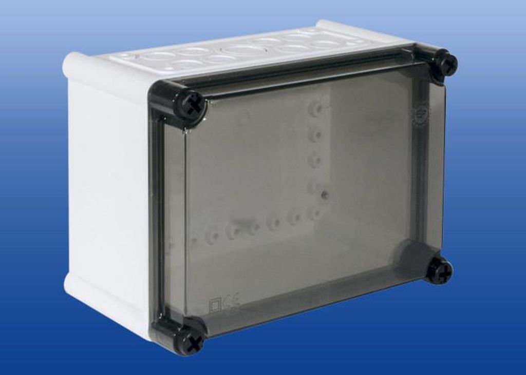 Komplettbox Z1/0 mit P-1, IP54, transparent