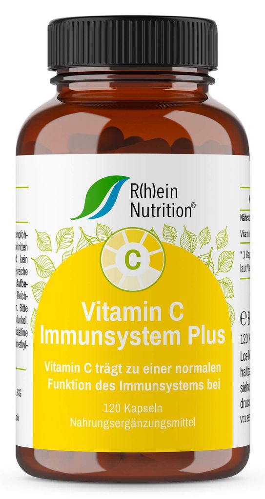 Vitamine C Système immunitaire Plus, 120 capsules Image du produit 