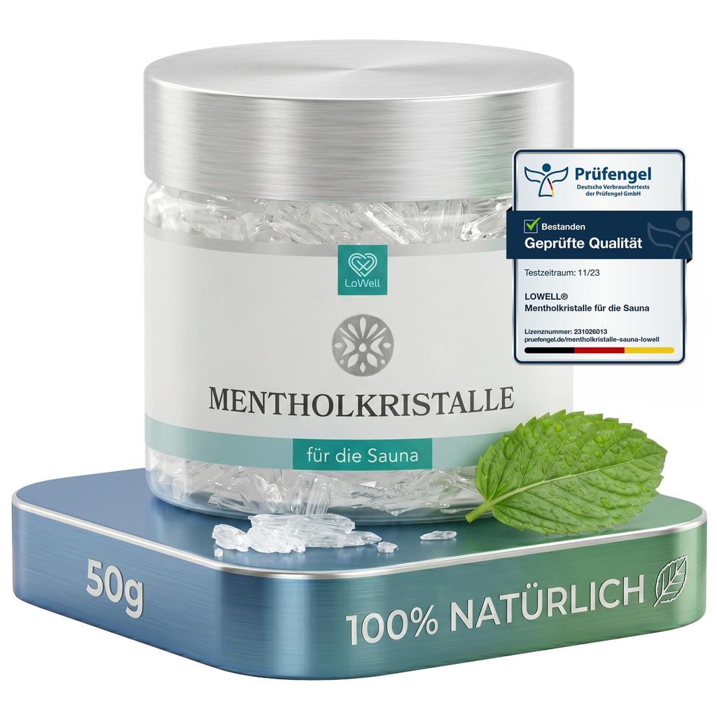 Kryształki do sauny Lowell, mentol, 100 g Zdjęcie produktu 