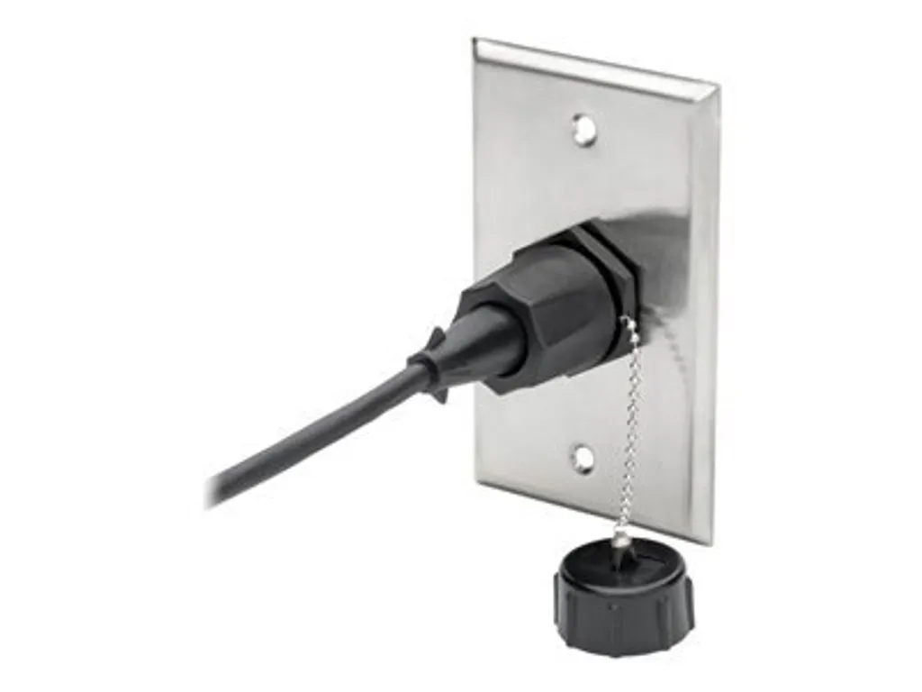 Coupleur RJ45 Femelle Industriel Tripp Lite N206-BC01-IND Noir Blindé IP68