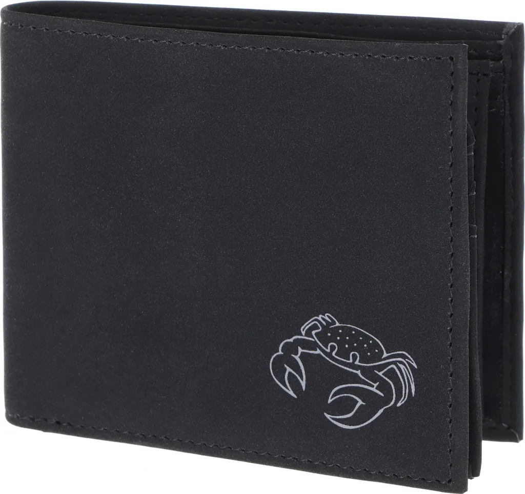 oxmox Crab 2.0 Wallet - New Cryptan RFID Grey Black Edition