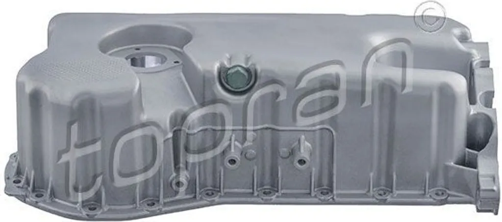 Carter d'huile en aluminium TOPRAN 114632 haute résistance Golf IV 1J5