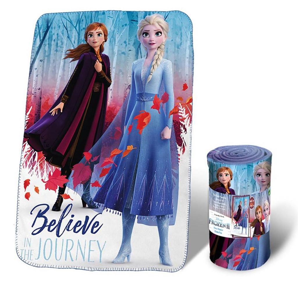 Disney Frozen Eiskönigin Fleecedecke Kuscheldecke 150x100 Produktbild 