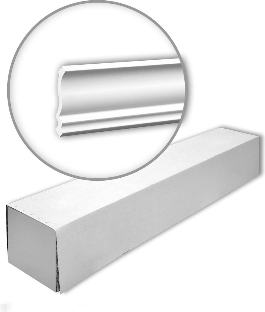 Profhome 650105 Eckleisten 1 Karton SET mit 24 Zierleisten | 48 m