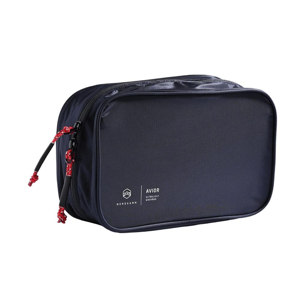 NORDKAMM Kulturbeutel zum Aufhängen, Washbag, ultraleicht, blau