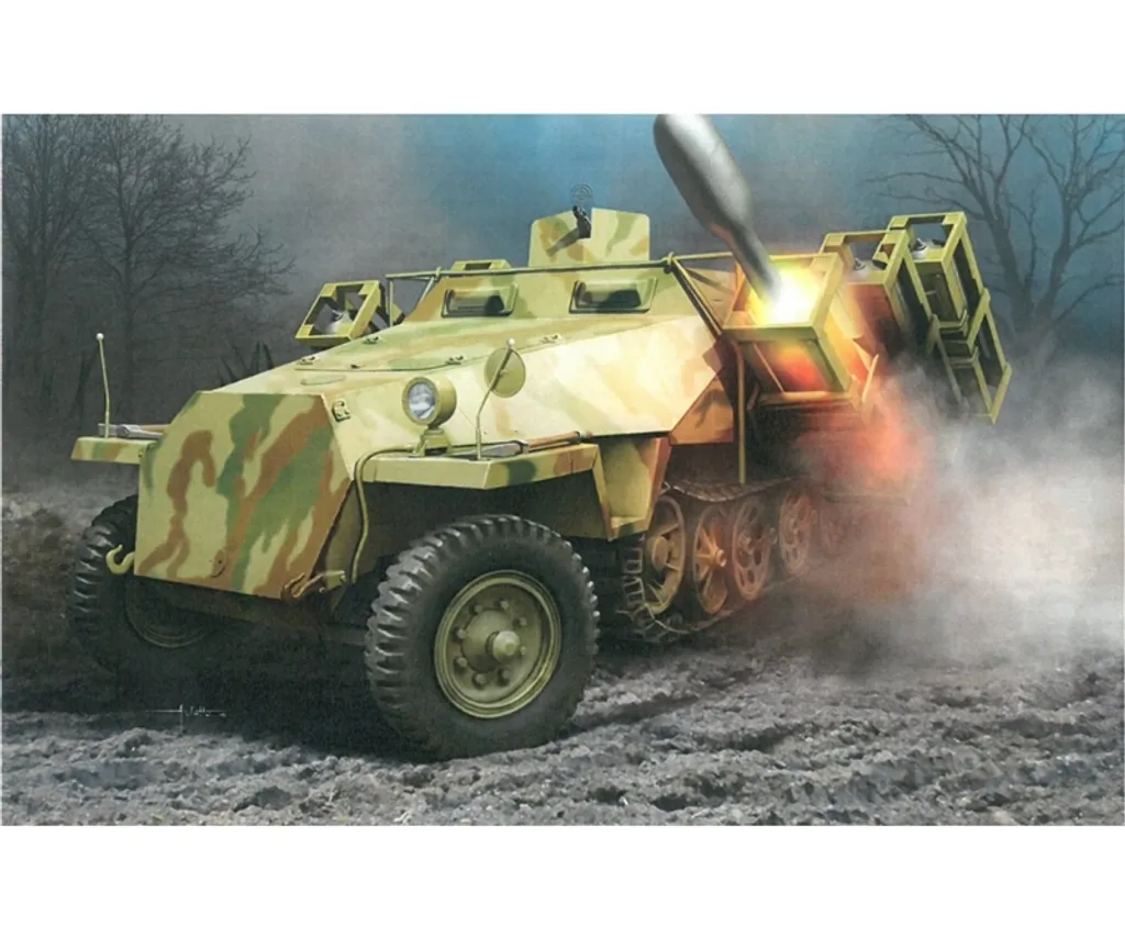 Sd.Kfz.251 Ausf.D Dragon 1:35 avec système lance-grenades de 28/32 cm