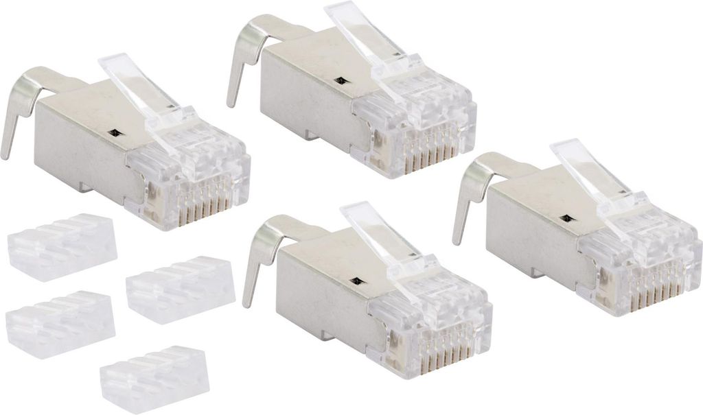 Schwaiger Cat 6A / Cat 7 Netzwerkstecker Produktbild 
