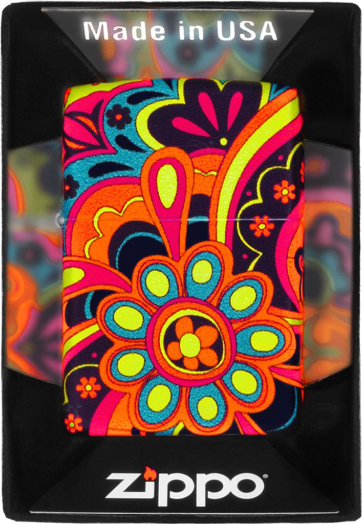 Zapalova? Zippo Flower Power 60007172 540 Color benzinový Obrázek produktu 