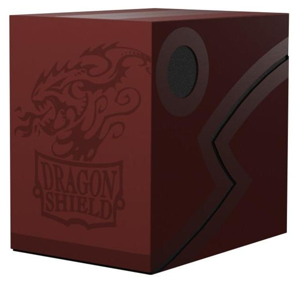 Dragon Shield: Double Shell 150+: Revised - Blood Red/Black