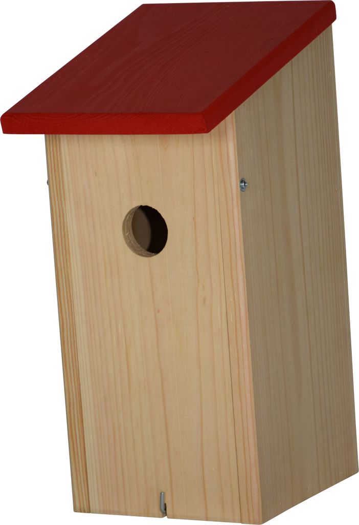 Dehner Natura Premium Wildvogel Nistkasten Birga, Vogelhaus / Vogelnistkasten für Wildvögel, robust, ca. 16 x 32.5 x 20.5 cm, aus FSC - em Kief...