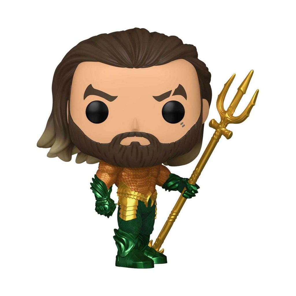Funko Pop! Aquaman z DC Comics - Figurki z filmu "Aquaman Immagine del prodotto 