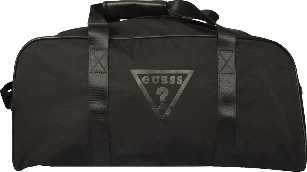 Grand sac de sport Guess Harland polyvalent en textile technique noir
