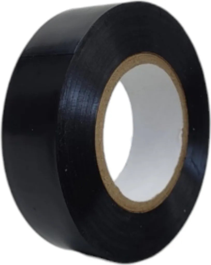 Ruban isolant noir pour câbles électriques 19mm x 20m 2471 étanche