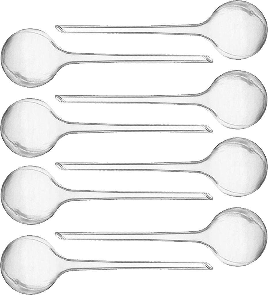 Wassertropfer 8er Set für Pflanzen transparent - Wassertropfer für Zimmerpflanzen - Wasserkugel - Wassertropfer für Pflanzen - Bewässerungssystem