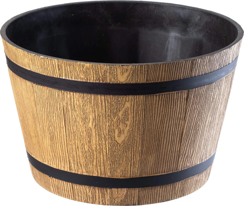 Pot de Fleurs Sori Résistant 23 cm Marron Clair Intérieur Extérieur