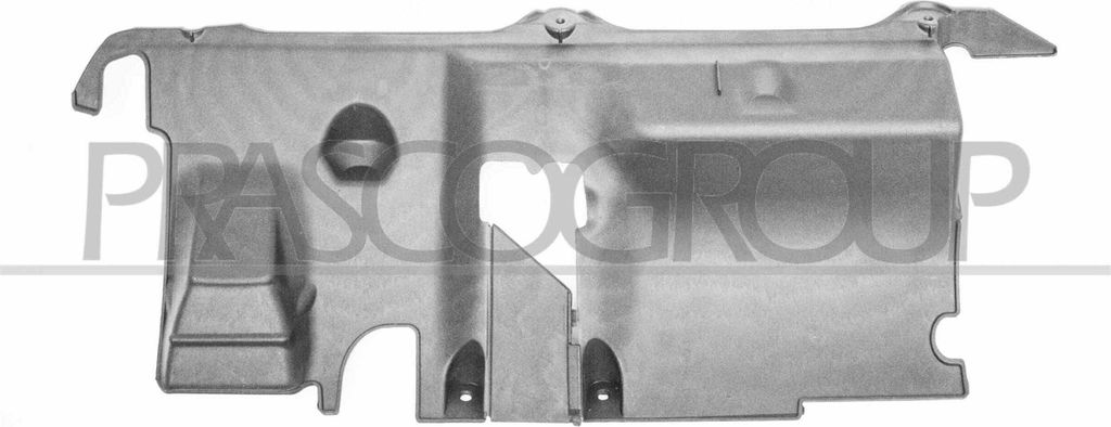 PRASCO ME3052125 - OE A4516880255 Abdeckung, Frontschürze für Fortwo Cabrio (451), Fortwo (451)