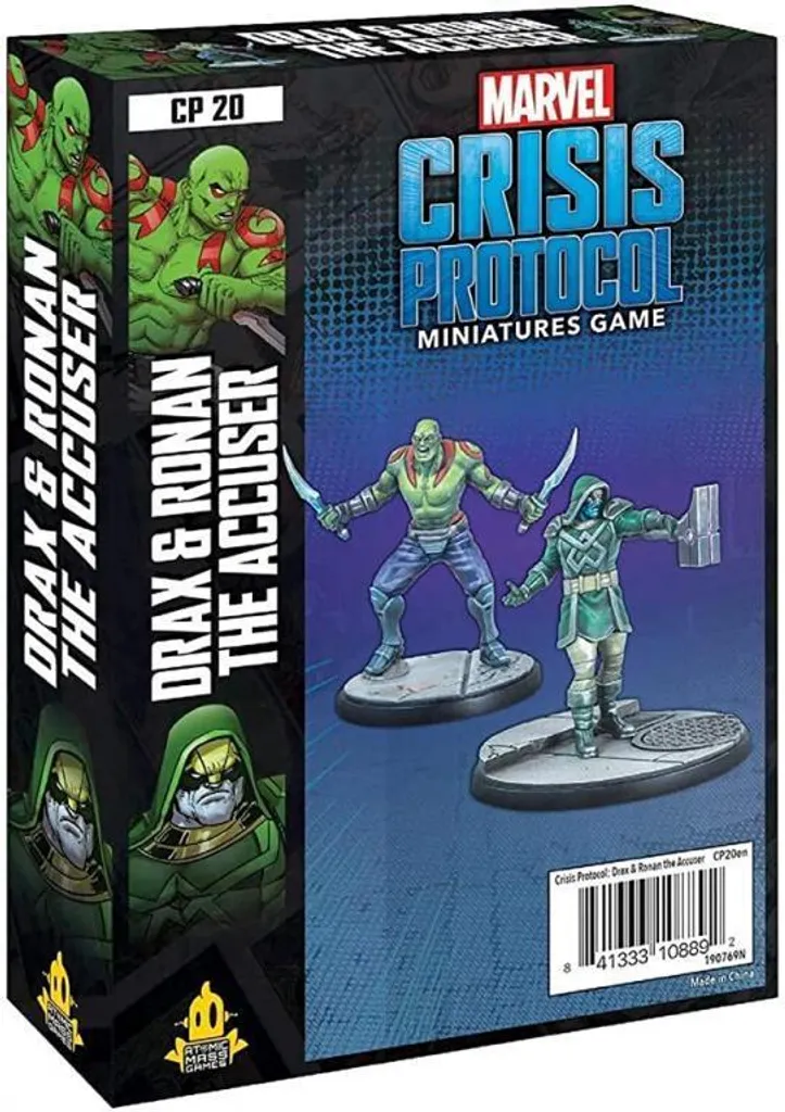 Marvel Crisis Protocol : Pack de Personnages Drax et Ronan Haute Définition