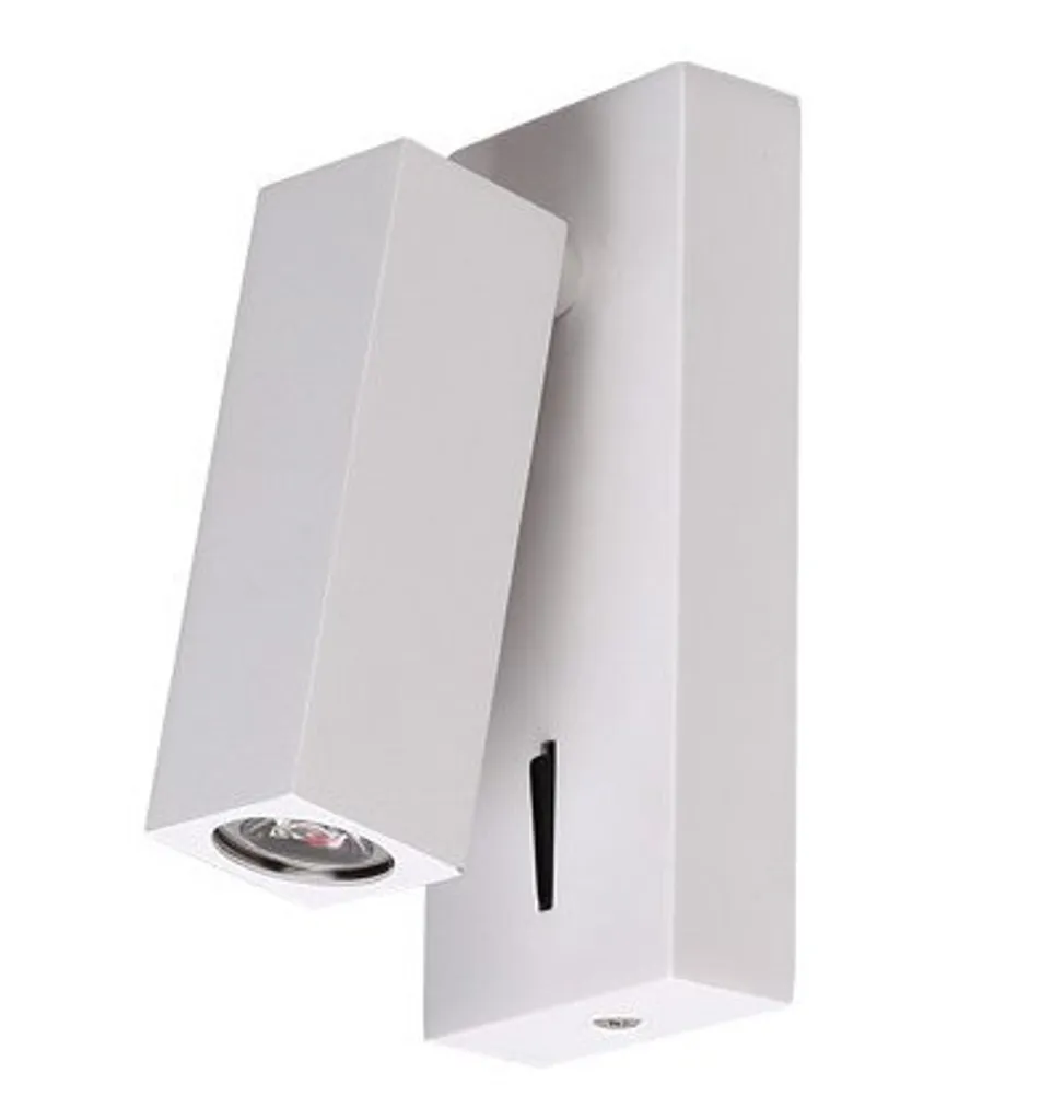 Luminaire AZzardo Angus White Blanc Mat - Éclairage Puissant et Discret