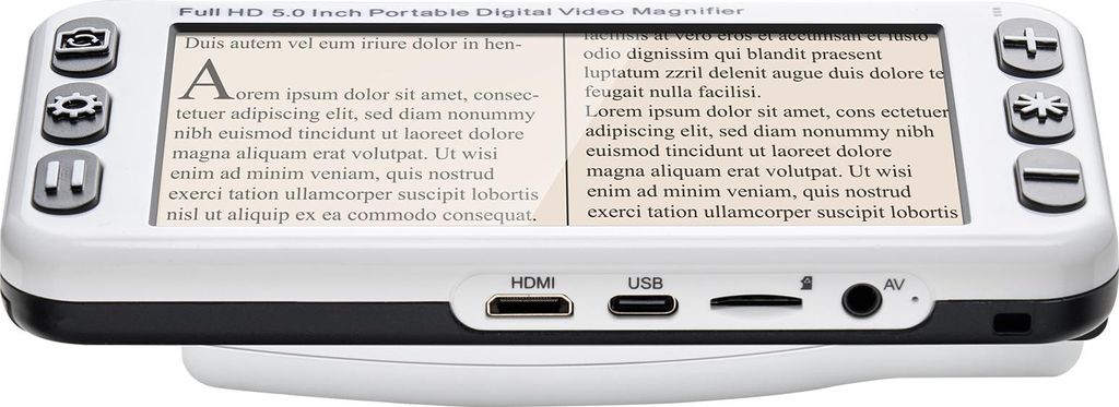 SucceBuy Tragbare digitale Lupe, 5 Zoll, HD, elektronische Produktbild 