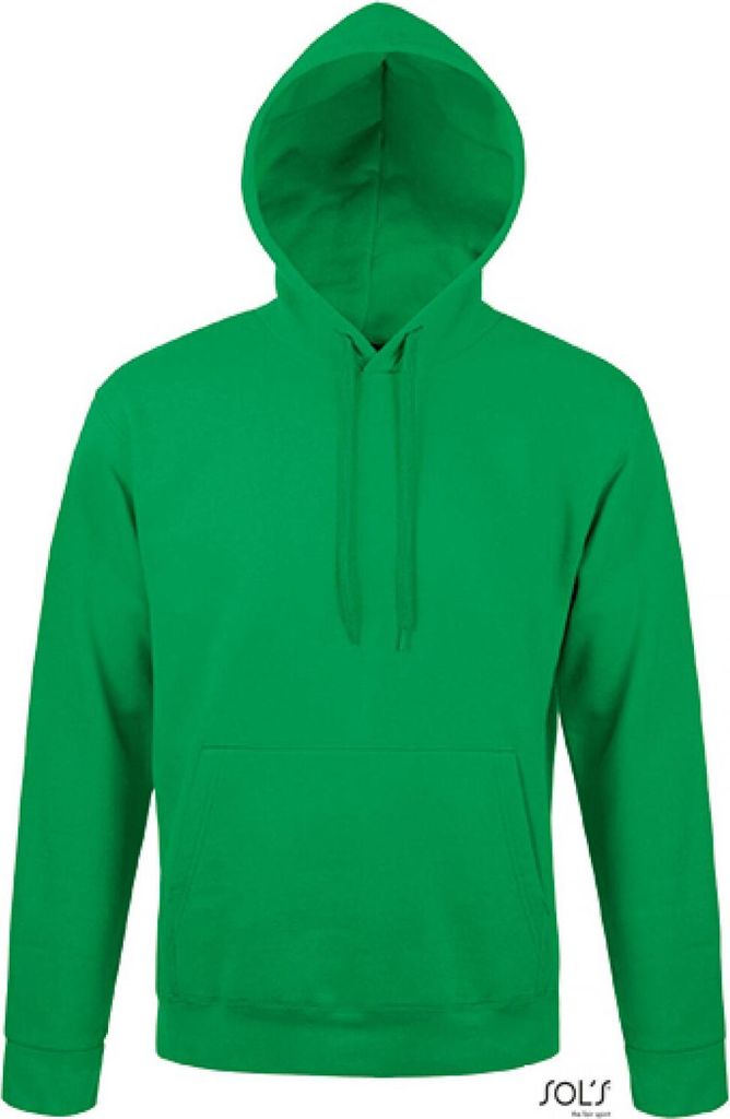 SOLs 47101 | Uni Hooded Sweat-Shirt Snake / Kapuzenpulli Innen angerau - Farbe: Kelly Green - Größe: XL