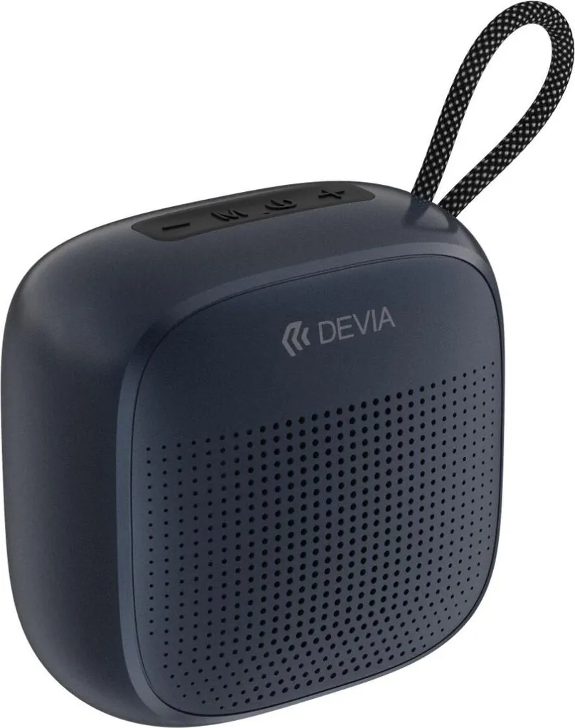 Enceinte Nomade Bluetooth Bleue Devia Sound Lite2 pour Musique et Appels - 5