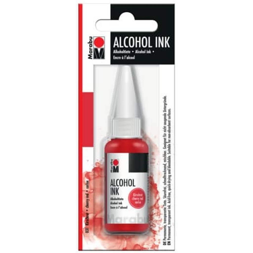 Marabu Alcohol Ink kirschrot 031 20 ml Produktbild 