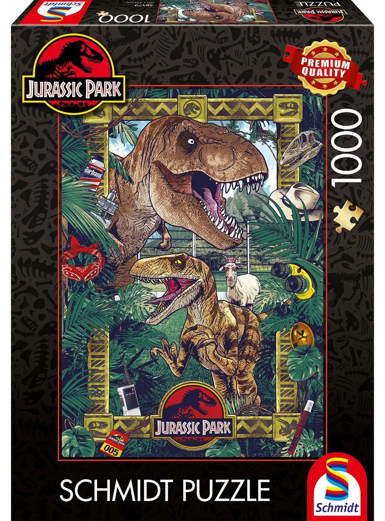Puzzle 1000 Pièces Schmidt : Finition Mate contre les Reflets