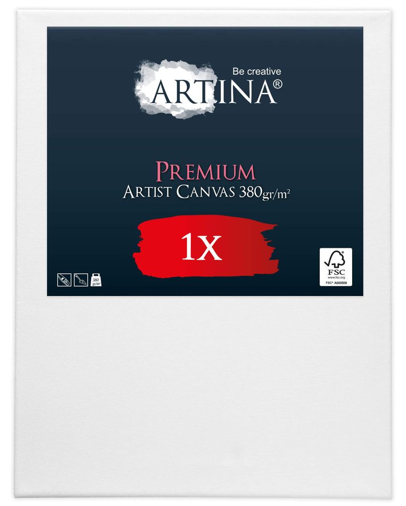 Artina Keilrahmen Leinwand Premium, 60x80cm Produktbild 