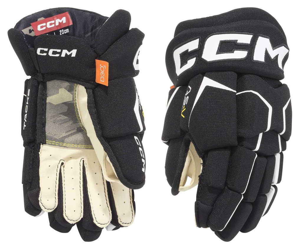 Handschuhe CCM Tacks AS-V PRO Bambini 8 Zoll schwarz/weiss