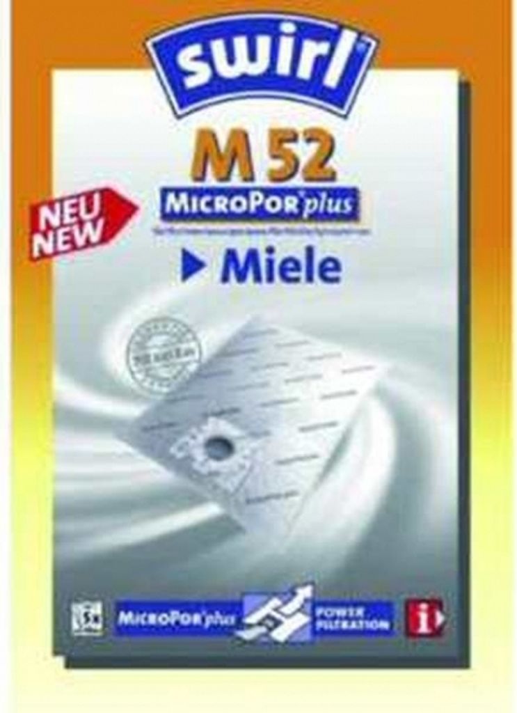 10 JaTop Staubsaugerbeutel Kompatibel Mit Swirl M52, Geeignet Für Miele