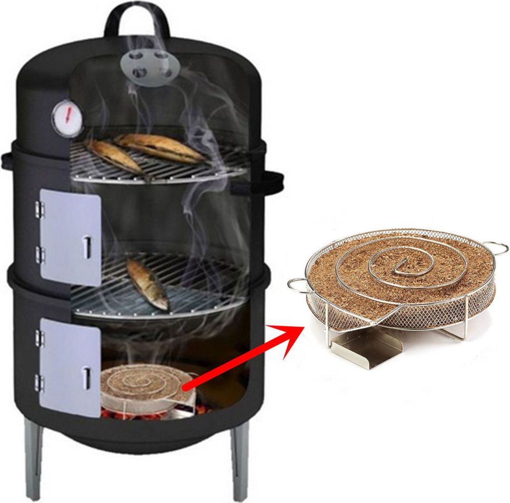 Kaltraucherzeuger Kaltrauchgenerator Edelstahl für Grill Produktbild 2