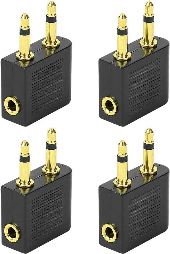 4 Adaptateurs jack 3,5 mm pour réparer et prolonger vos câbles audio usés