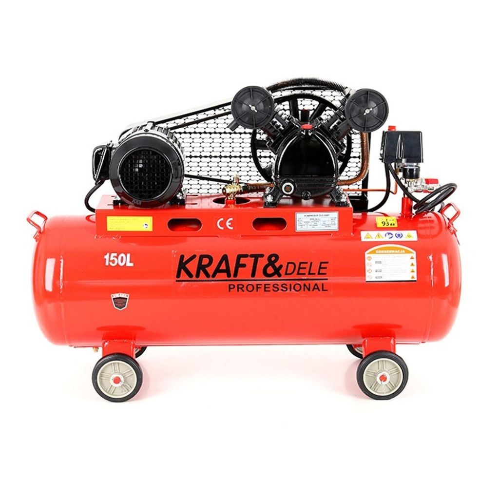 Kraft&Dele Ölkompressor Zweikolben 150l 400V KD406