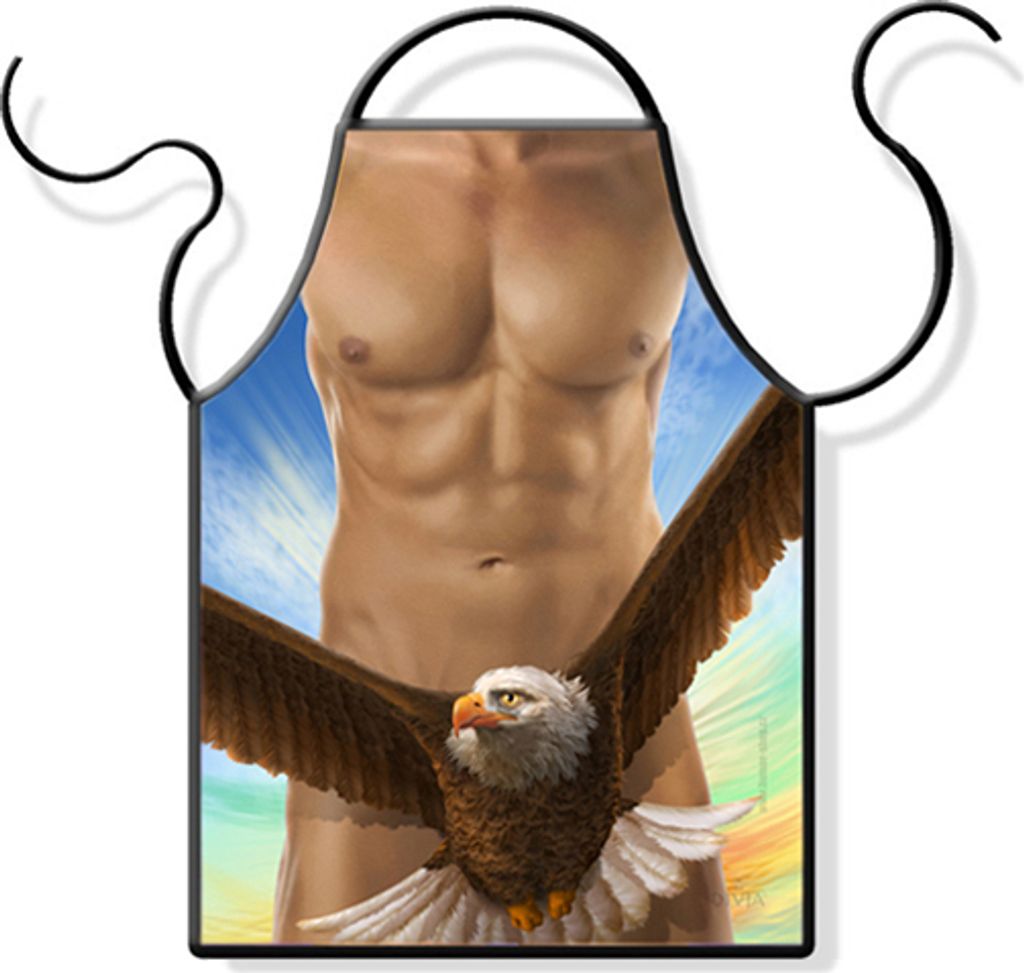 Schürze Mann mit dem Adler