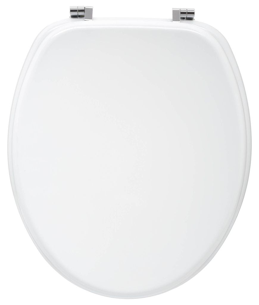 Siège de WC, 37 x 43 cm, blanc Image du produit 