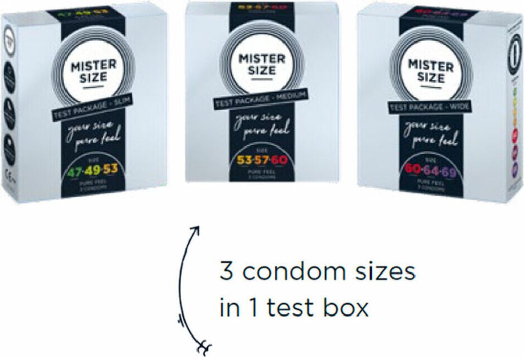 MISTER SIZE 4260605480584, Männliches Kondom, weich, Produktbild 